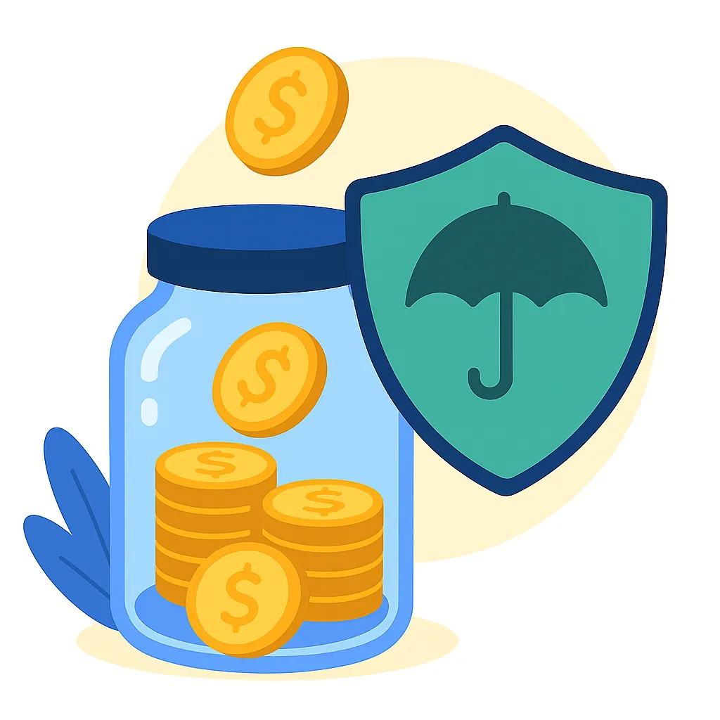 Emergency fund illustration