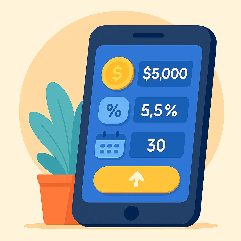 Investment calculator preview